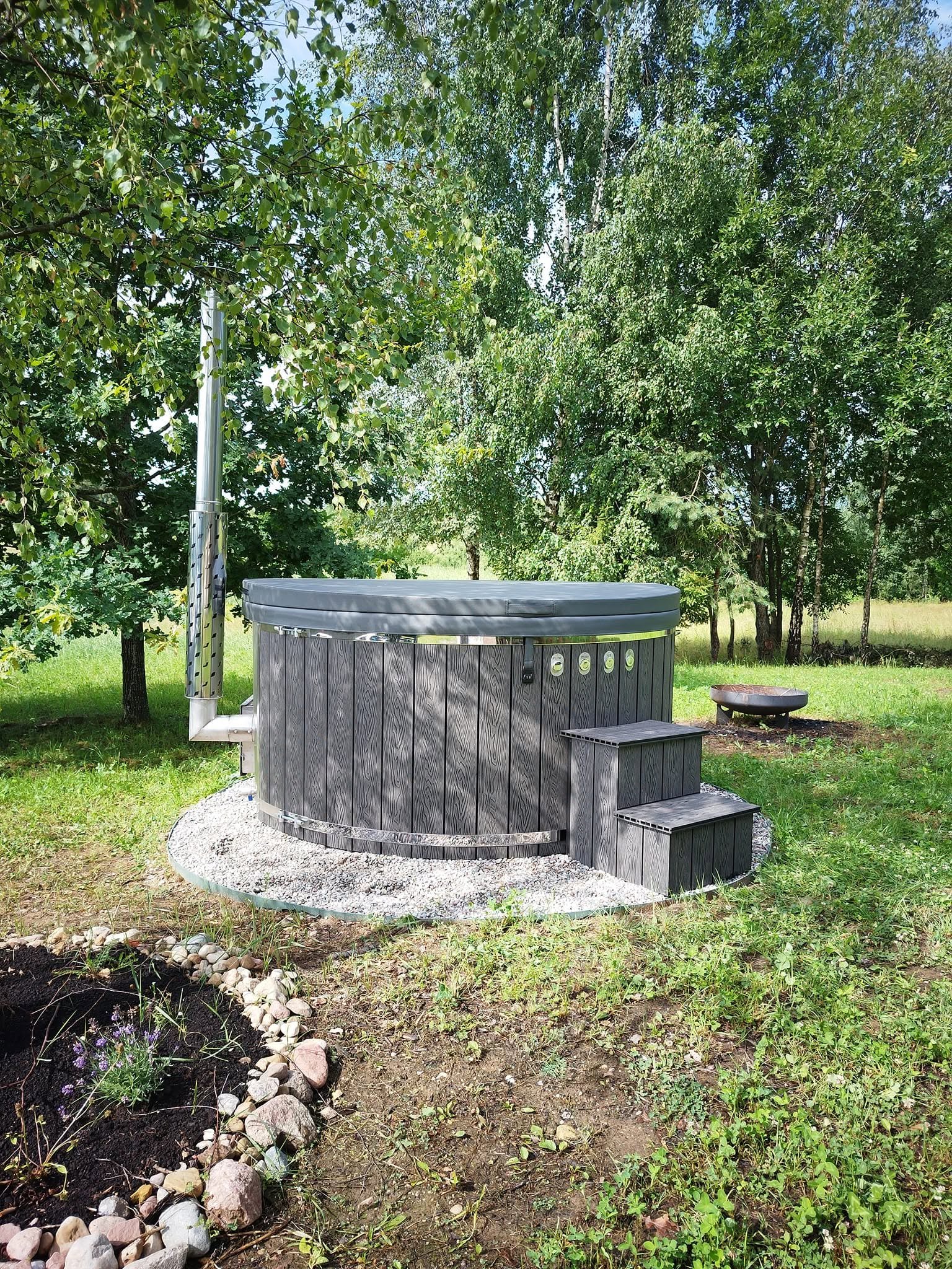 225cm Kubilas su integruota krosnele - Image 4
