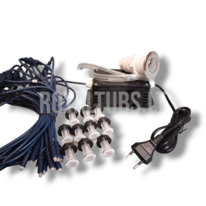 LED komplektas (20mm 10vnt)