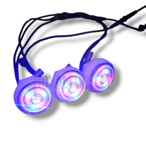 12 LED oro purkštukų komplektas