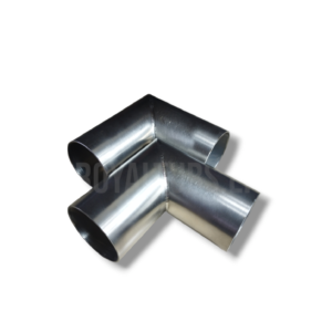 Nerūdijančio plieno alkūnės 90 laipsnių